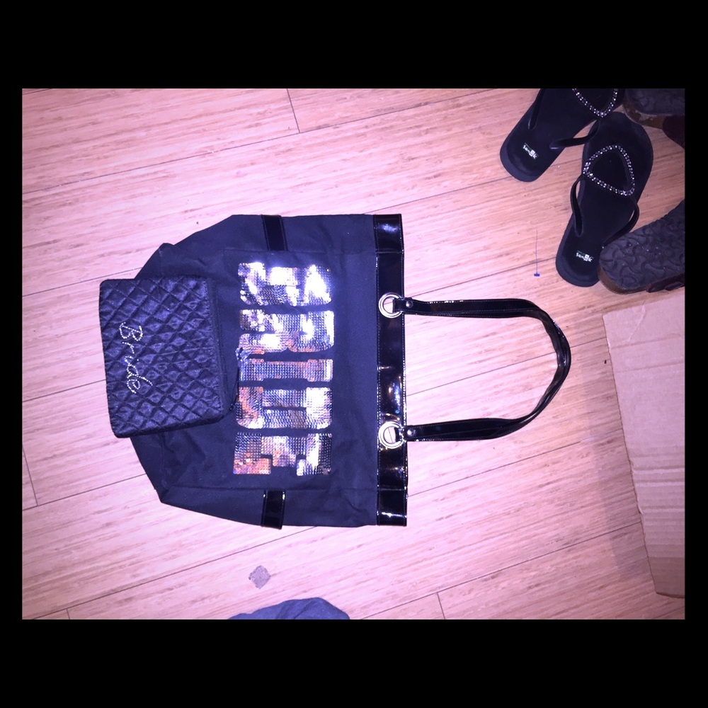 Bling BRIDE tote